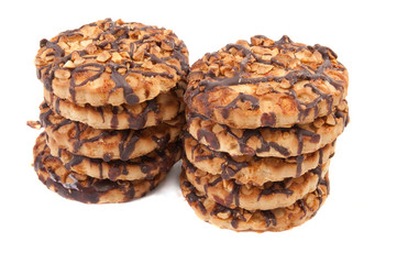 Chocolate Chip Cookies with a nut crumb.