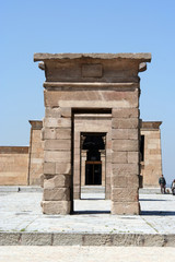 Fototapeta na wymiar Debod templio egizio, Madrid