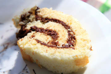 Rouler au chocolat