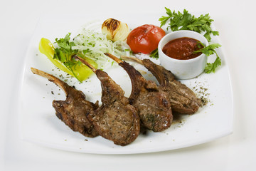 dish of fried meat