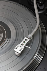 Turntable in High Silver