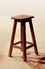timber chair