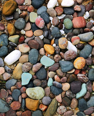 Fototapeta premium kolorowe tło kamień kamyk