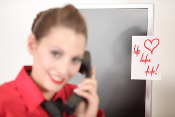 ich liebe dich - büro liebe