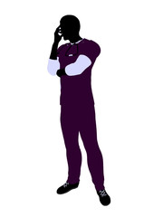 Male Doctor Illustration Silhouette