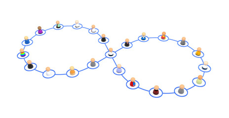 Cartoon Crowd, Link Infinity