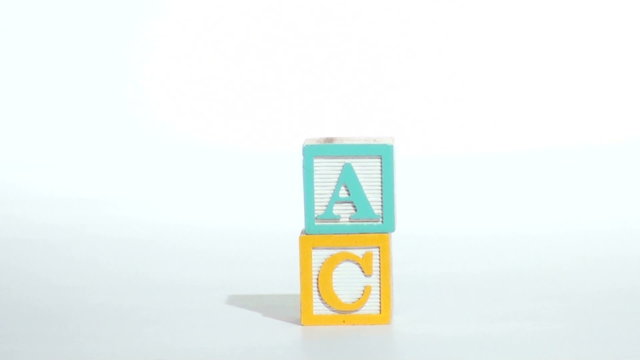 Alphabet blocks ABC - HD