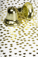 Christmas baubles. Handbells.