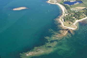 Carrec Couh et plage de Kerneves,  Morbihan (56)