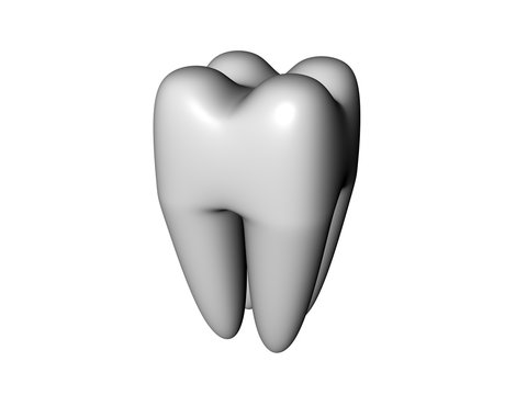 Zahn abstrakt