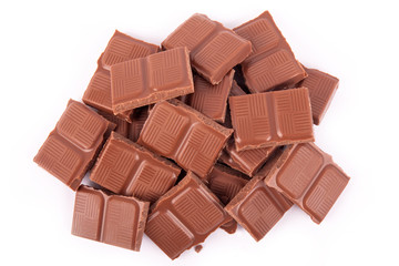 stack chocolate bars