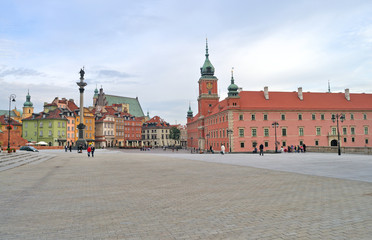 Obraz premium Warszawskie Stare Miasto