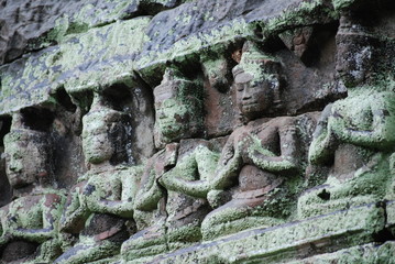Fresque d'Angkor, Cambodge
