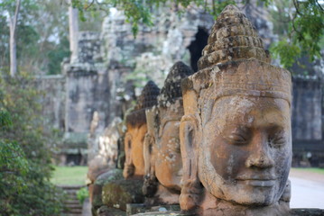 Statues d'angkor