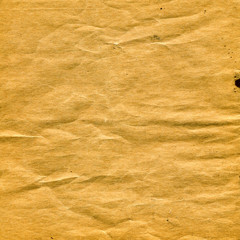 sheet of the old yellow paper