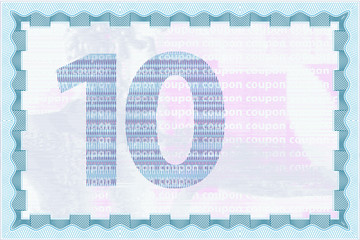 coupon guilloche template and currency backgrounds