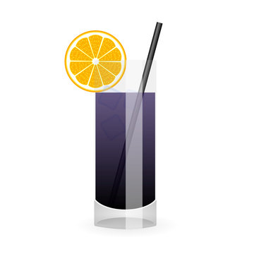 longdrink blaubeere mit orange