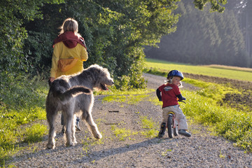 Familienspaziergang