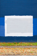 Graffiti Blue Wall 2