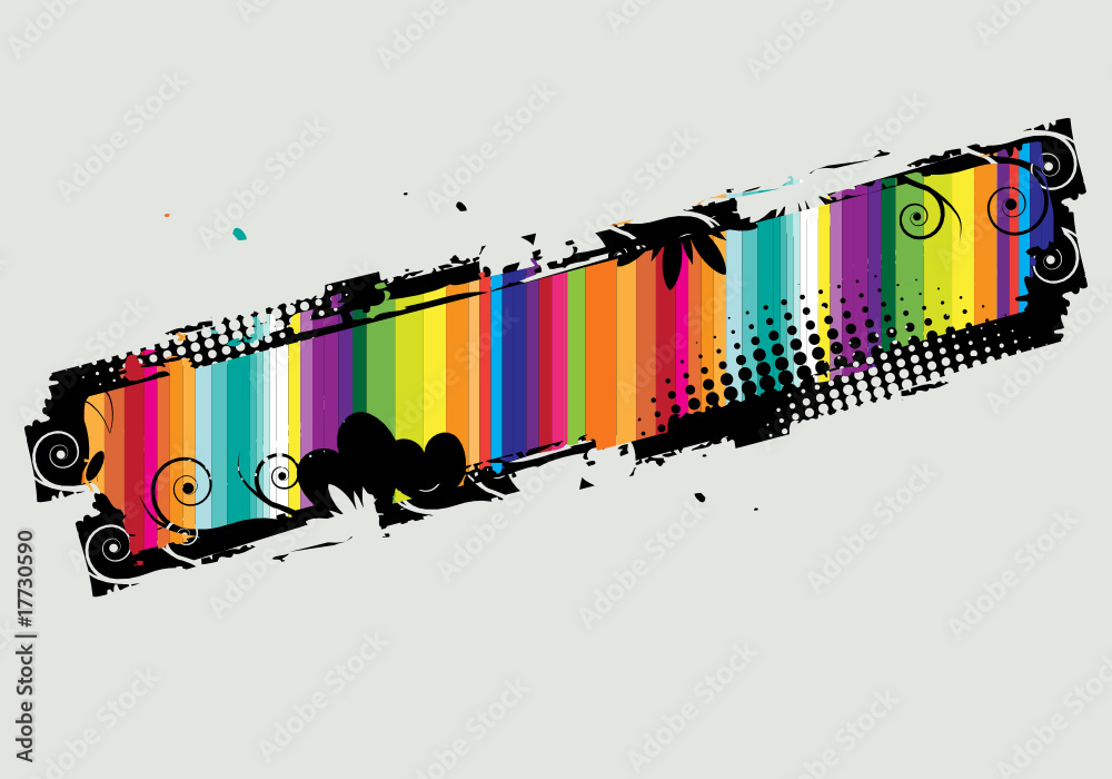 Poster abstract background for your design