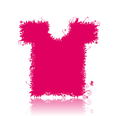 Flotal t-shirt, summer sale. See more in my gallery.