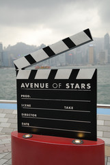 A statue at the Avenue of Stars, Tsim Sha Tsui, Hong Kong