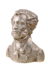 Obraz premium Bust of great Russian poet Pushkin