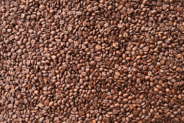 Fragrant Fried Coffee Beans
