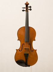 Plakat Geige, Violine przedni