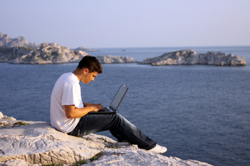 ordinateur en balade