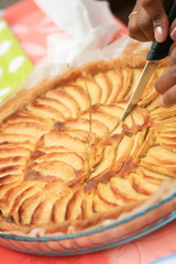 tarte aux pommes