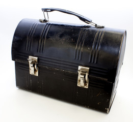 A Black Vintage Lunchbox