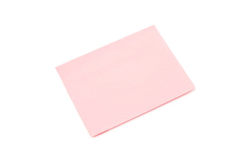 Pure paper isolated on white background