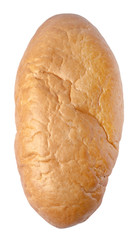 Bread isolated on white