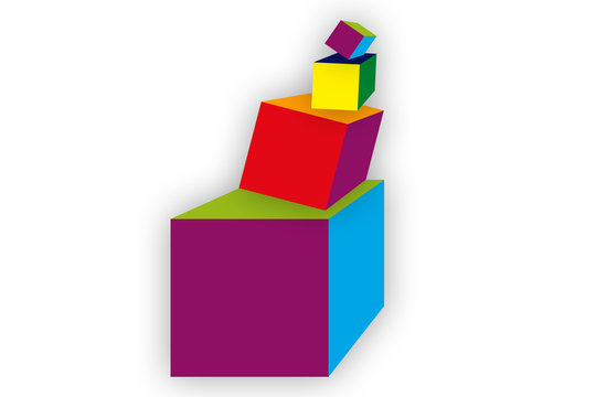 Bunte W&uuml;rfel