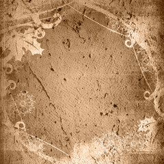 Christmas abstract Background frame