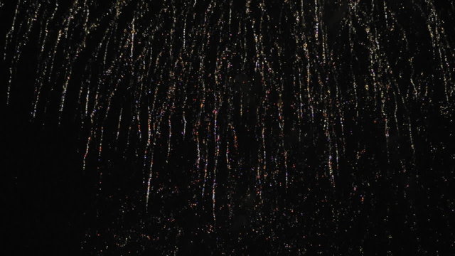 Feu d'artifice - vid&eacute;o HD