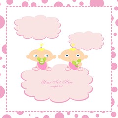 TARJETA ANUNCIO RECIEN NACIDO