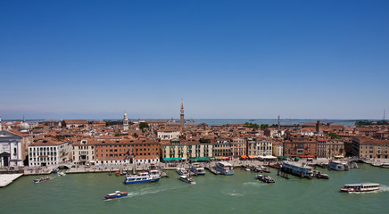 Fototapeta na wymiar Venice Lagoon and Canal