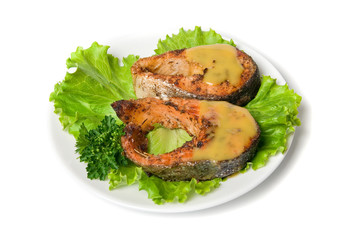 Tasty red fish