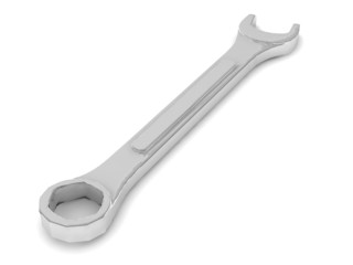 Spanner - 3D illustration