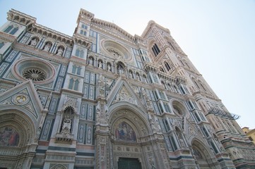 Fototapeta premium Westportal des florentiner Doms