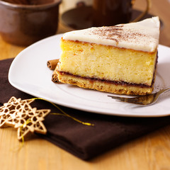 Christmas cheesecake