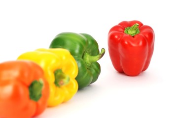 Colorful pepper pattern