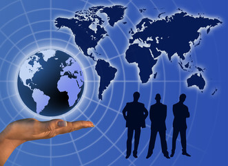 global communication concept © Bobboz