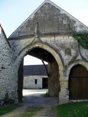 Naklejka premium Batiment ancien village de Reilly