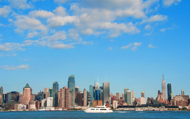 Fototapeta premium capture of new york city, nyc, usa