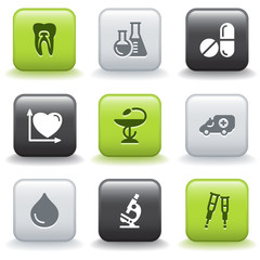 Icons with buttons 12