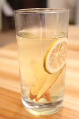 Licorice roots infusion