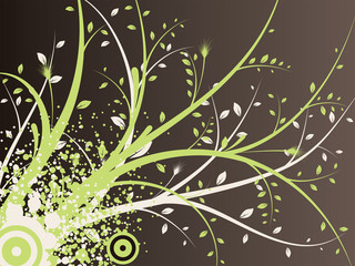 abstract background of the branches